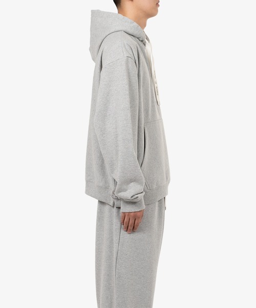 SOUND OF SUNRISE（サウンドオブサンライズ）の「S.O.S French Terry Hoodie（パーカー・メンズ・ブラック/ネイビー/ブルーグレー・M/S/XS/L/XL）」の19枚目の写真