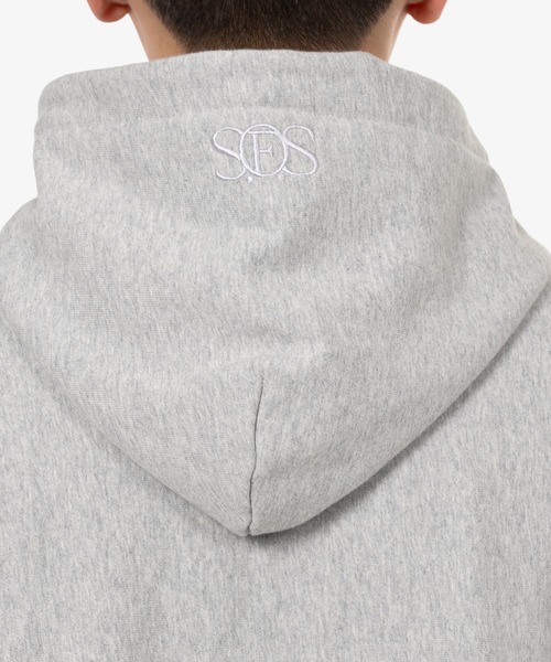 SOUND OF SUNRISE（サウンドオブサンライズ）の「S.O.S French Terry Hoodie（パーカー・メンズ・ブラック/ネイビー/ブルーグレー・M/S/XS/L/XL）」の22枚目の写真