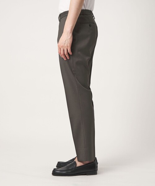 A DAY IN THE LIFE UNITED ARROWS（アデイインザライフユナイテッドアローズ）の「ハイツイスト ツイル ノープリーツ スラックス-ストレッチ-＜A DAY IN THE LIFE＞（スラックス・メンズ・ダークグレー/ブラック/ベージュ・XL/L/M）」の10枚目の写真