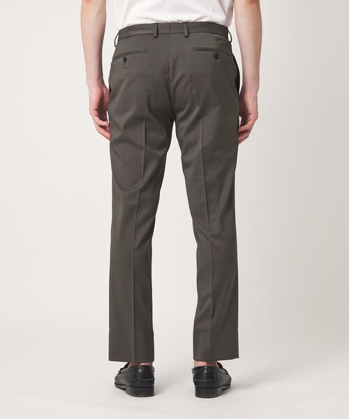 A DAY IN THE LIFE UNITED ARROWS（アデイインザライフユナイテッドアローズ）の「ハイツイスト ツイル ノープリーツ スラックス-ストレッチ-＜A DAY IN THE LIFE＞（スラックス・メンズ・ダークグレー/ブラック/ベージュ・XL/L/M）」の11枚目の写真