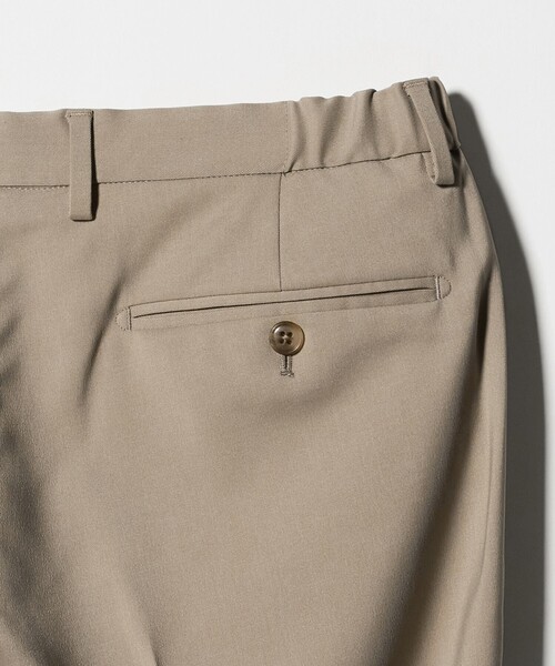 A DAY IN THE LIFE UNITED ARROWS（アデイインザライフユナイテッドアローズ）の「ハイツイスト ツイル ノープリーツ スラックス-ストレッチ-＜A DAY IN THE LIFE＞（スラックス・メンズ・ダークグレー/ブラック/ベージュ・XL/L/M）」の16枚目の写真