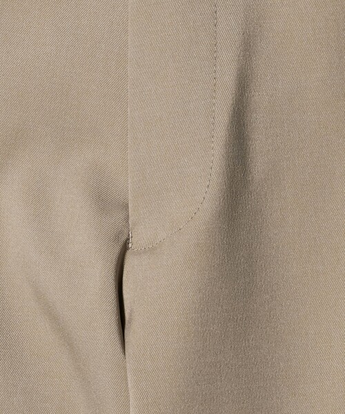 A DAY IN THE LIFE UNITED ARROWS（アデイインザライフユナイテッドアローズ）の「ハイツイスト ツイル ノープリーツ スラックス-ストレッチ-＜A DAY IN THE LIFE＞（スラックス・メンズ・ダークグレー/ブラック/ベージュ・XL/L/M）」の19枚目の写真