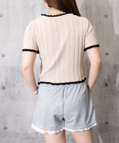Miniministore(ミニミニストア)の「レース裾ショートパンツ レディース韓国風ショーパン短パン(その他パンツ・レディース・グレー/ブラック・M/XL/S/L)」の16枚目の写真