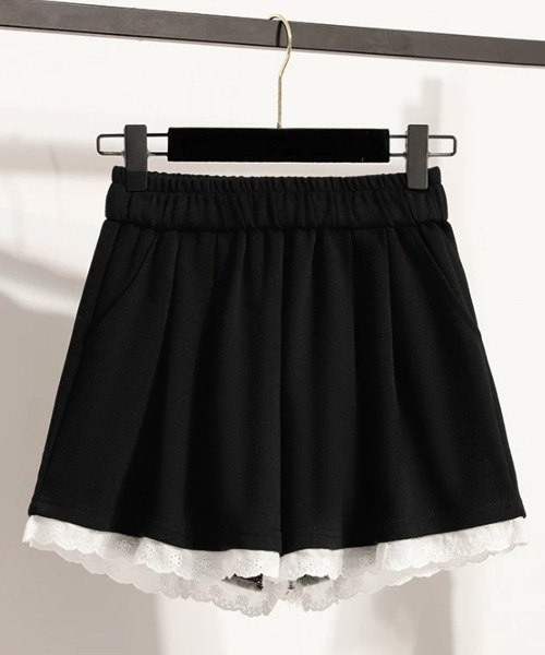 Miniministore(ミニミニストア)の「レース裾ショートパンツ レディース韓国風ショーパン短パン(その他パンツ・レディース・グレー/ブラック・M/XL/S/L)」の17枚目の写真