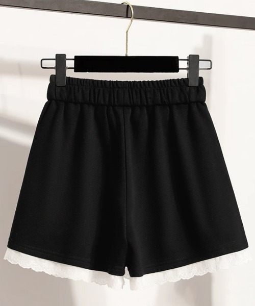 Miniministore(ミニミニストア)の「レース裾ショートパンツ レディース韓国風ショーパン短パン(その他パンツ・レディース・グレー/ブラック・M/XL/S/L)」の18枚目の写真