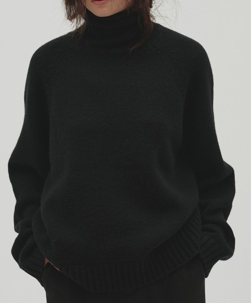 TODAYFUL(トゥデイフル)の「Wool 100% Turtle Knit(ニット/セーター・レディース・ブラック/チャコールグレー/ナチュラル/ダークブラウン・FREE)」の2枚目の写真