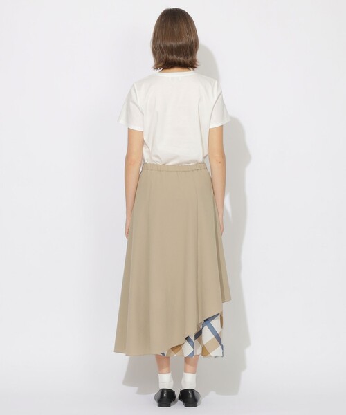 BLUE LABEL CRESTBRIDGE(ブルーレーベルクレストブリッジ)の「イレギュラーヘムフレアスカート(スカート・レディース・ブラック/ベージュ系その他・M)」の13枚目の写真