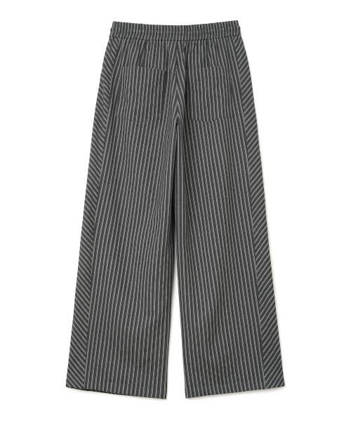 MILLO WOMEN（ミロウーマン）の「ストライプパネルイージーパンツ[チャコール]（その他パンツ・レディース・その他・SMALL/MEDIUM）」の3枚目の写真