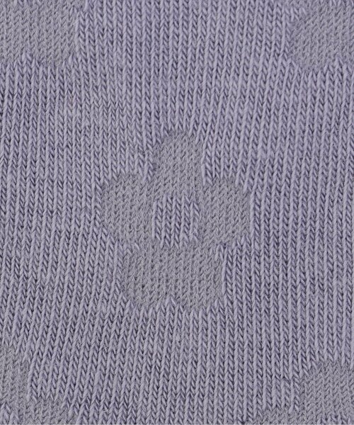 Ampersand（アンパサンド）の「シアーモチーフ　ソックス（ソックス/靴下・キッズ・ラベンダー/レッド/チャコール・12/15 /18/21）」の5枚目の写真