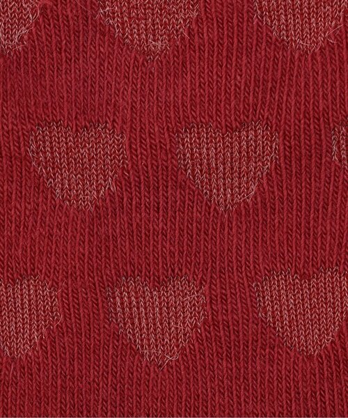 Ampersand（アンパサンド）の「シアーモチーフ　ソックス（ソックス/靴下・キッズ・ラベンダー/レッド/チャコール・12/15 /18/21）」の8枚目の写真