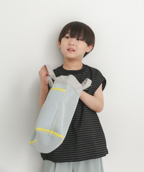 URBAN RESEARCH DOORS(アーバンリサーチドアーズ)の「メッシュトートバッグ(KIDS)(その他小物・キッズ・ブルー系その他/グレー系その他・ONE)」の3枚目の写真