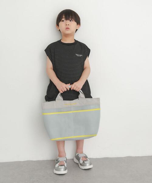 URBAN RESEARCH DOORS(アーバンリサーチドアーズ)の「メッシュトートバッグ(KIDS)(その他小物・キッズ・ブルー系その他/グレー系その他・ONE)」の4枚目の写真