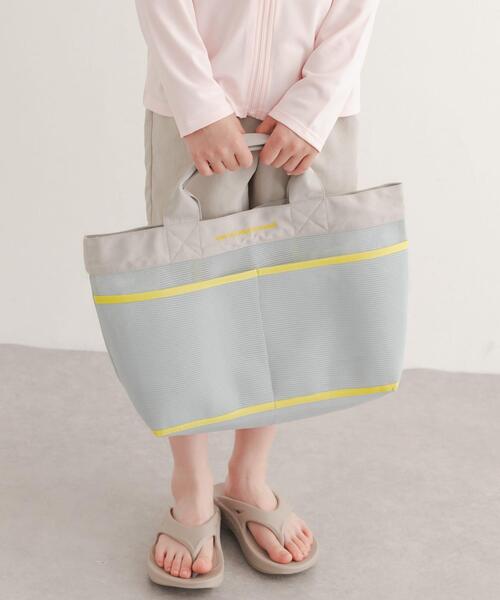 URBAN RESEARCH DOORS(アーバンリサーチドアーズ)の「メッシュトートバッグ(KIDS)(その他小物・キッズ・ブルー系その他/グレー系その他・ONE)」の6枚目の写真