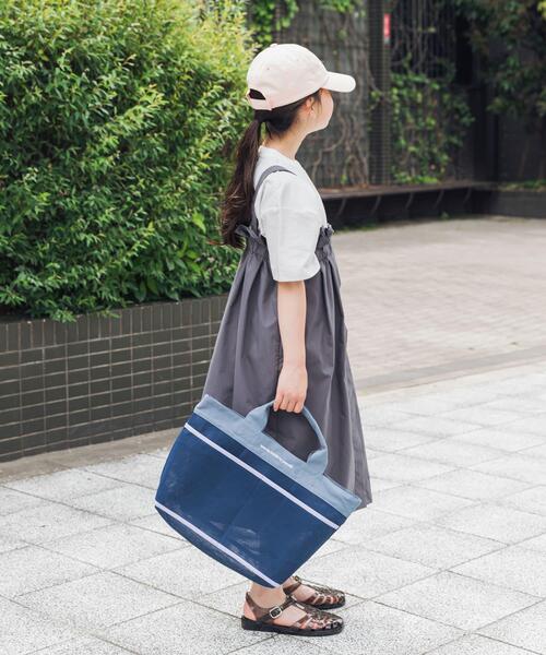 URBAN RESEARCH DOORS(アーバンリサーチドアーズ)の「メッシュトートバッグ(KIDS)(その他小物・キッズ・ブルー系その他/グレー系その他・ONE)」の11枚目の写真