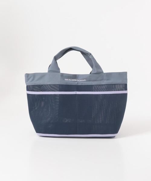 URBAN RESEARCH DOORS(アーバンリサーチドアーズ)の「メッシュトートバッグ(KIDS)(その他小物・キッズ・ブルー系その他/グレー系その他・ONE)」の13枚目の写真