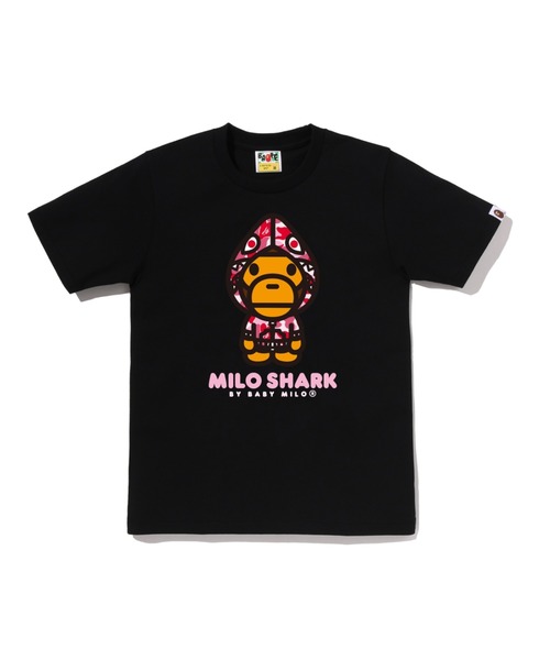 ABC CAMO MILO SHARK FZH TEE（Tシャツ/カットソー）｜A BATHING APE