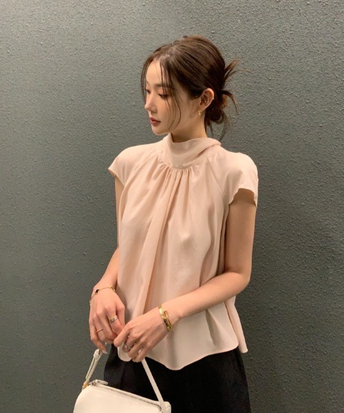 FAVORITO(ファヴォリート)の「リボンブラウス(シャツ/ブラウス・レディース・ホワイト/ピンク・F)」の19枚目の写真