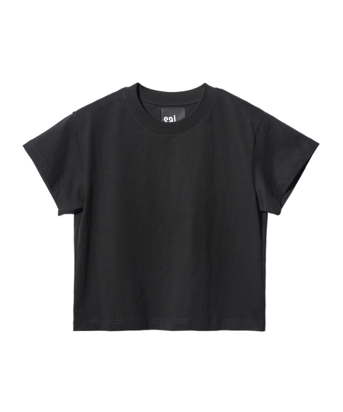 SAILAS(サイラス)の「(W)T01 Crop 1/2_BK(Tシャツ/カットソー・レディース・その他・W/MEDIUM/LARGE)」の1枚目の写真