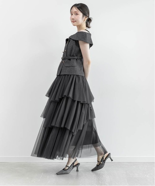 RANDA(ランダ)の「レーストリムバックストラップパンプス(パンプス・レディース・ブラウン/グレイッシュベージュ/ブラック・L/S/M/LL)」の10枚目の写真