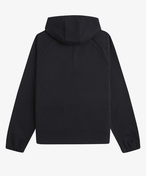 FRED PERRY（フレッドペリー）の「【先行予約受付中】Hooded Smock Sweatshirt／フードスモックスウェット（スウェット・メンズ・ブラック・S/M/L）」の4枚目の写真