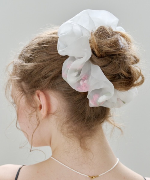 セール】【leinwande】Tulip Hair Ribbon（シュシュ）｜leinwande