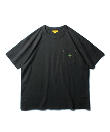 YOSEMITE POCKET TEE [CHARCOAL GREEN SHADE]
