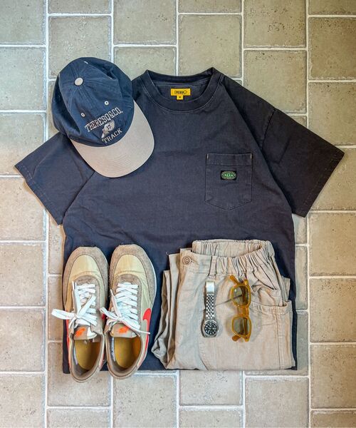 THE RESQ（ザーレスキュー）の「YOSEMITE POCKET TEE [CHARCOAL GREEN SHADE]（Tシャツ/カットソー・メンズ・その他・MEDIUM/LARGE/X-LARGE）」の9枚目の写真