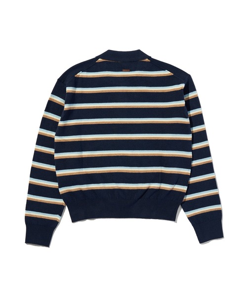 Levi's(リーバイス)の「Levi's/リーバイス スーパーソフト ロングスリーブ ポロシャツ(ポロシャツ・レディース・ネイビー・XS/S/M)」の4枚目の写真
