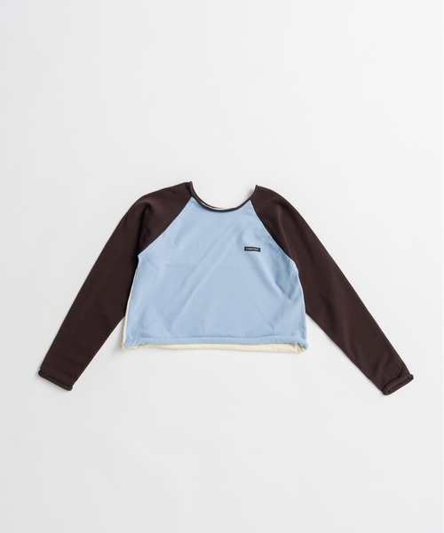 PRANK PROJECT（プランクプロジェクト）の「【2026Autumn Pre-Order】カーリングバイカラーニット / Curling Bicolor Knit（ニット/セーター・レディース・ネイビー/ブルー・FREE）」の12枚目の写真