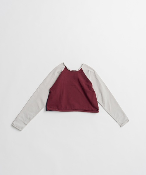 PRANK PROJECT（プランクプロジェクト）の「【2026Autumn Pre-Order】カーリングバイカラーニット / Curling Bicolor Knit（ニット/セーター・レディース・ネイビー/ブルー・FREE）」の15枚目の写真