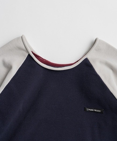 PRANK PROJECT（プランクプロジェクト）の「【2026Autumn Pre-Order】カーリングバイカラーニット / Curling Bicolor Knit（ニット/セーター・レディース・ネイビー/ブルー・FREE）」の16枚目の写真