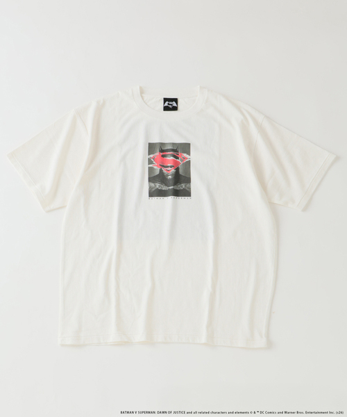 DC Comics(ディーシーコミックス)の「BATMAN / バットマン プリント Tシャツ(Tシャツ/カットソー・メンズ・ネイビー/ホワイト/ホワイト系その他/ブラックミックス/ブラック系その他/ブラック・LARGE/MEDIUM)」の3枚目の写真