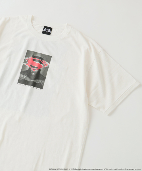 DC Comics(ディーシーコミックス)の「BATMAN / バットマン プリント Tシャツ(Tシャツ/カットソー・メンズ・ネイビー/ホワイト/ホワイト系その他/ブラックミックス/ブラック系その他/ブラック・LARGE/MEDIUM)」の19枚目の写真