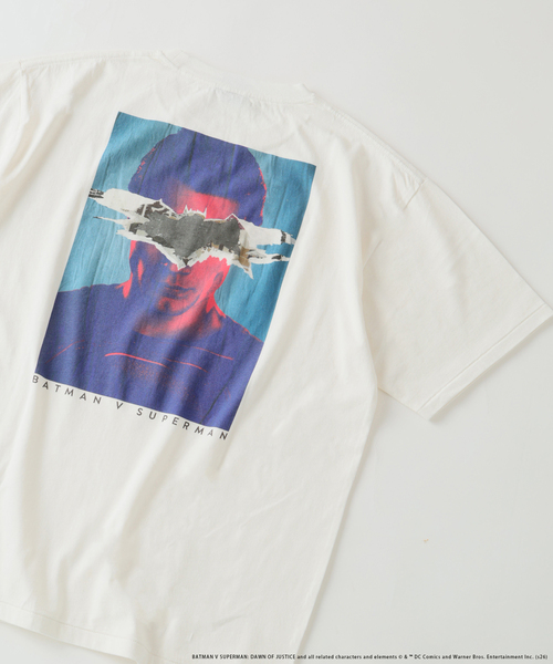 DC Comics(ディーシーコミックス)の「BATMAN / バットマン プリント Tシャツ(Tシャツ/カットソー・メンズ・ネイビー/ホワイト/ホワイト系その他/ブラックミックス/ブラック系その他/ブラック・LARGE/MEDIUM)」の17枚目の写真