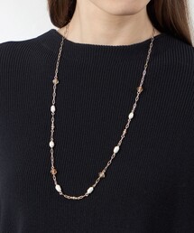 AMACA（アマカ）の「ガラスステーションネックレス（ネックレス）」