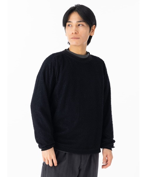 narifuri(ナリフリ)の「光電子アクティブインサレーション長袖Tシャツ(Tシャツ/カットソー・メンズ・パープル/ブラック・MEDIUM/SMALL/X-LARGE/LARGE)」の1枚目の写真