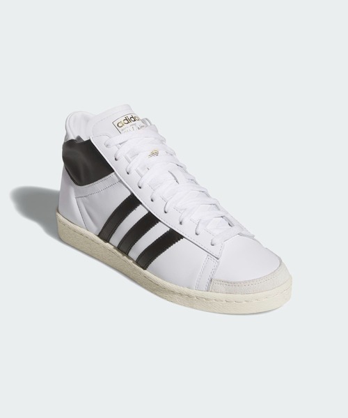 adidas（アディダス）の「ジャバー ハイ / Jabbar Hi / アディダスオリジナルス adidas Originals（スニーカー・メンズ・ホワイト・22.5cm/23.5cm/24.5cm/25.5cm/26.5cm/27.5cm/28.5cm/23.0cm/24.0cm/25.0cm/26.0cm/27.0cm/28.0cm/29.0cm）」の4枚目の写真