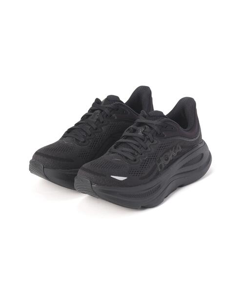 HOKA(ホカ)の「HOKA/ホカ BONDI 9 (WOMEN'S) ボンダイ9(スニーカー・レディース・ブラック・24.0cm/23.0cm/25.0cm)」の1枚目の写真