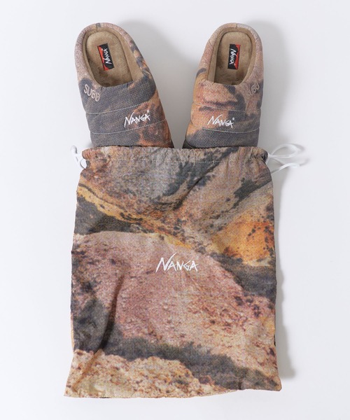 NANGA(ナンガ)の「NANGA/ナンガ MOUNTAIN PIXELATE WINTER SANDAL マウンテンピクセレートウィンターサンダル 迷彩柄 カモフラージュ柄 メンズ レディース 2026年 秋 秋服 冬 冬服(スリッポン・メンズ・ブラウン・0/1/2/3)」の12枚目の写真