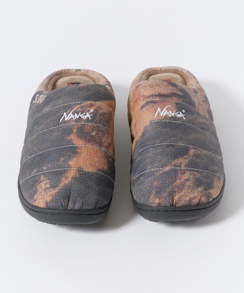 NANGA(ナンガ)の「NANGA/ナンガ MOUNTAIN PIXELATE WINTER SANDAL マウンテンピクセレートウィンターサンダル 迷彩柄 カモフラージュ柄 メンズ レディース 2026年 秋 秋服 冬 冬服(スリッポン・メンズ・ブラウン・0/1/2/3)」の2枚目の写真
