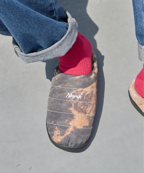 NANGA(ナンガ)の「NANGA/ナンガ MOUNTAIN PIXELATE WINTER SANDAL マウンテンピクセレートウィンターサンダル 迷彩柄 カモフラージュ柄 メンズ レディース 2026年 秋 秋服 冬 冬服(スリッポン・メンズ・ブラウン・0/1/2/3)」の14枚目の写真