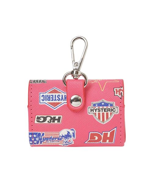 HYSTERIC GLAMOUR(ヒステリックグラマー)の「ROCK CITY柄 AirPodsProケース(ヘッドフォン/イヤホン・レディース・グリーン/ピンク/ブラック・FREE)」の4枚目の写真
