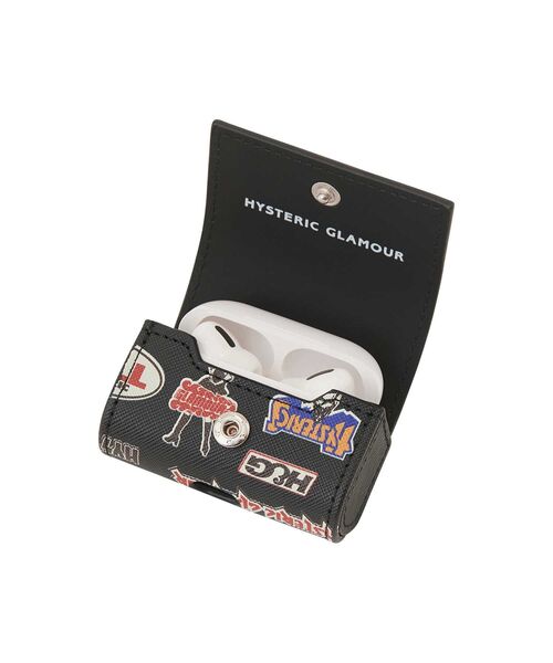 HYSTERIC GLAMOUR(ヒステリックグラマー)の「ROCK CITY柄 AirPodsProケース(ヘッドフォン/イヤホン・レディース・グリーン/ピンク/ブラック・FREE)」の9枚目の写真
