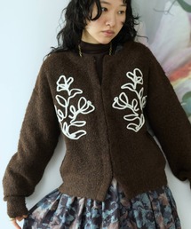 Cord Embroidery Cardigan