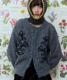 Cord Embroidery Cardigan