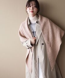le.coeur blanc | 《WEB限定》トライアングルニットストール(ストール/ショール)