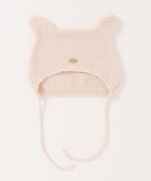 moimoln（モイモルン）の「ドギーパイルニット耳付き帽子（ハット）」