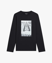 メンズ プリント オーガニックコットン 半袖 アーティストTシャツ "GOUH"