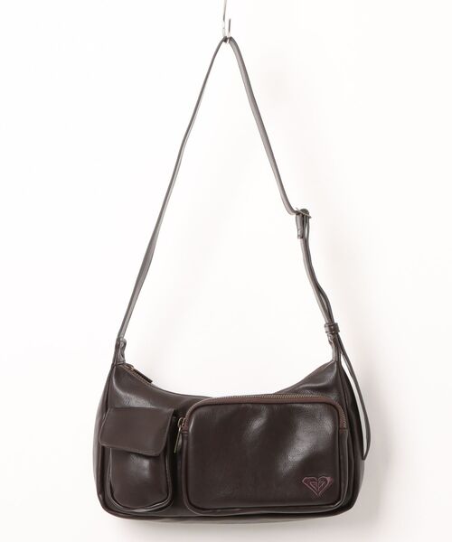 ROXY(ロキシー)の「ROXY x NANAHA BAG ショルダーバッグ 【2026年秋冬モデル】(ショルダーバッグ・レディース・ブラウン/ブラック・FREE)」の2枚目の写真