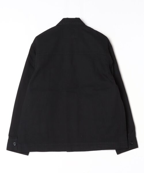 CULLNI(クルニ)の「MINIMAL TAILORED JACKET(テーラードジャケット・メンズ・ブラック/ダークインディゴブルー・2/1)」の3枚目の写真